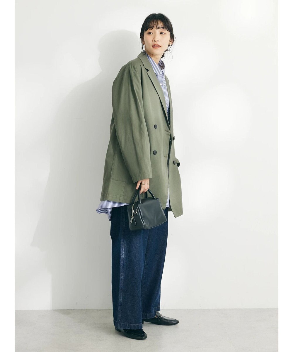 CRAFT STANDARD BOUTIQUE コットンギャバジンＷテーラードジャケット 