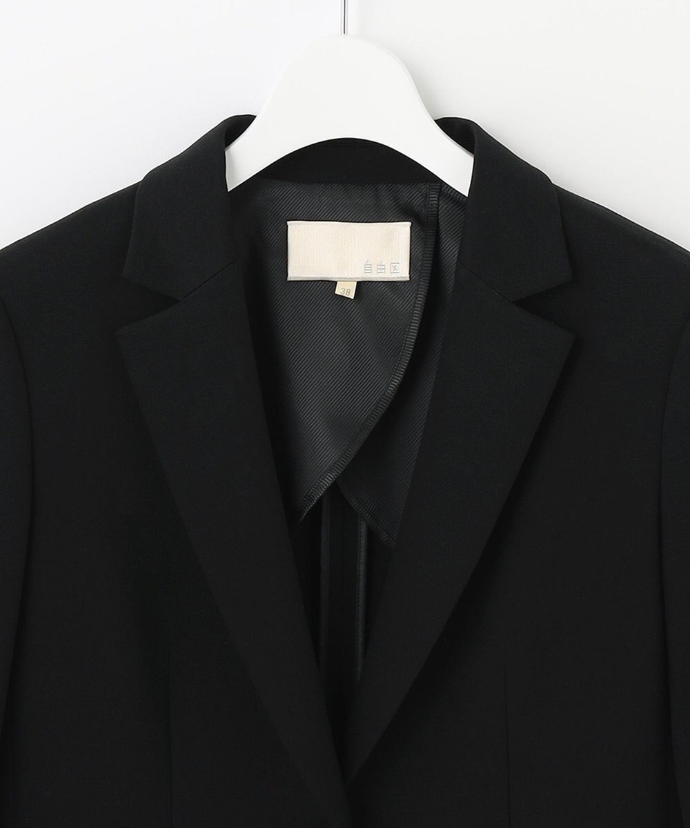自由区 【XSサイズ～/洗える】WASHABLEPONTE テーラードジャケット 
