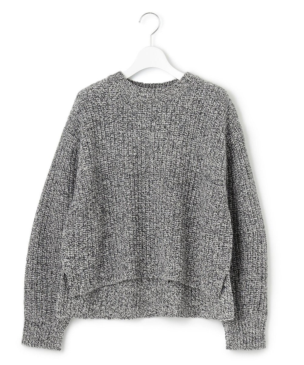 23区 L ウールバルキーカラーミックス ニット 