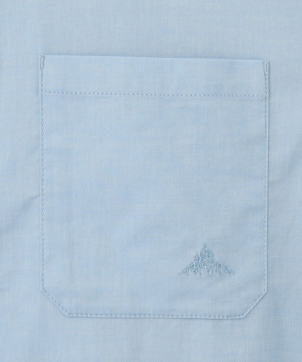 SHARE PARK MENS 【UVカット・撥水・ストレッチ】イージーデニムレギュラーカラーシャツ 