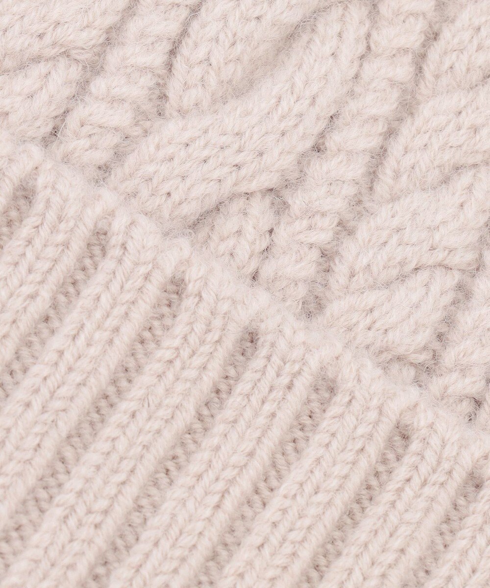 J.PRESS LADIES 【洗える】EIGER CORD ALAN ニットキャップ 