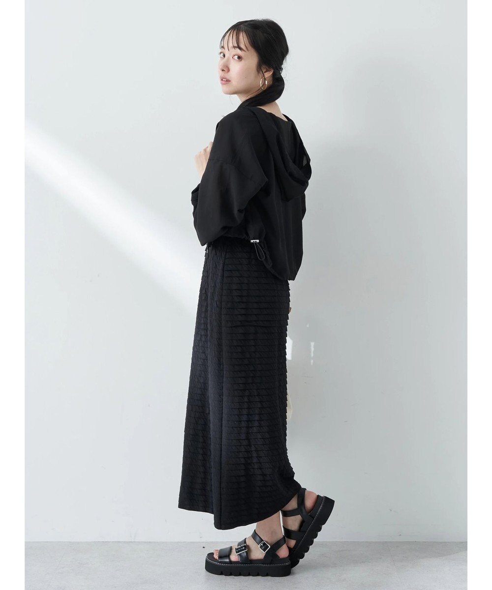 earth music&ecology シアーフードブルゾン 