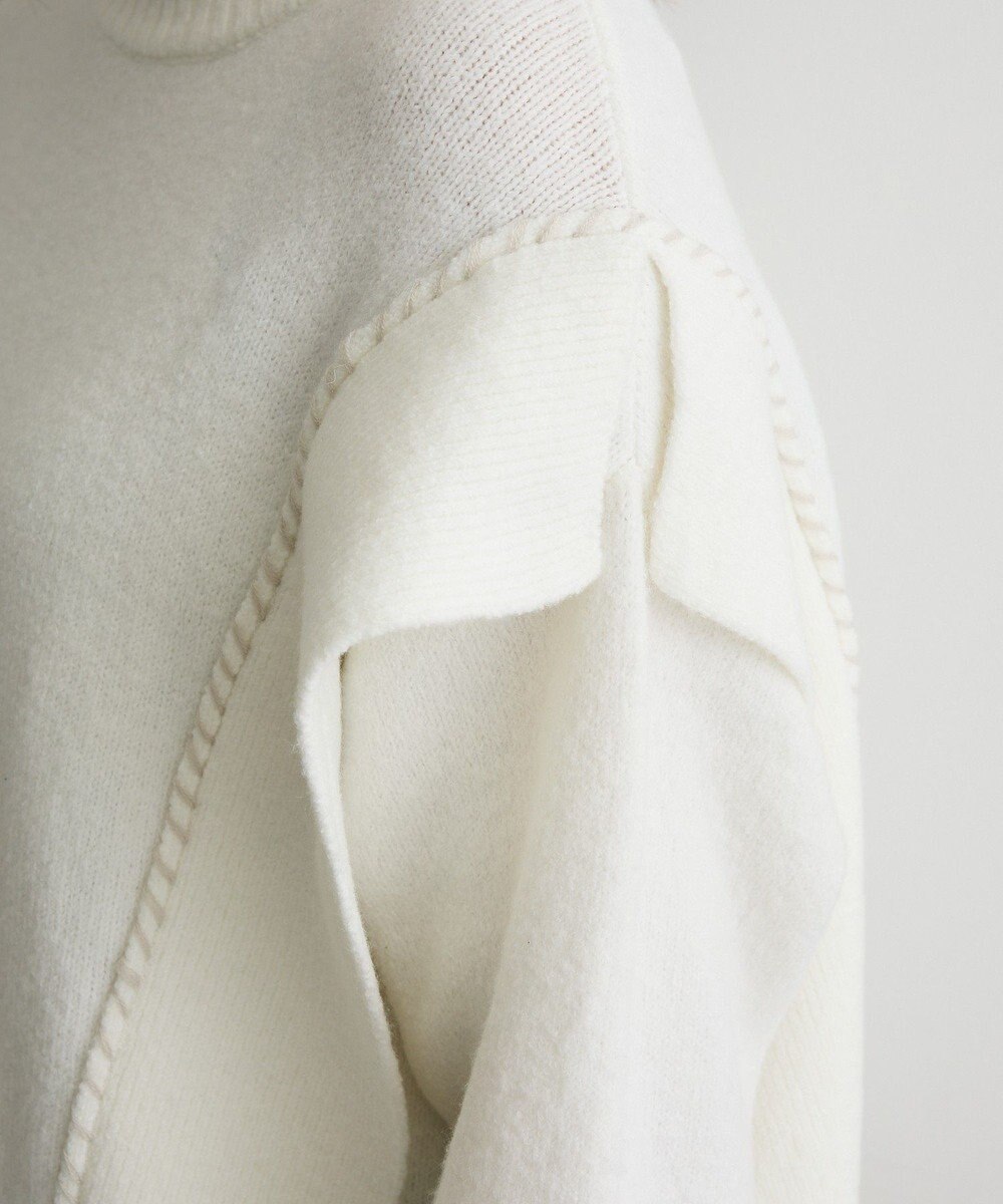 CRAFT STANDARD BOUTIQUE ハンドステッチデザインニットプルオーバー 