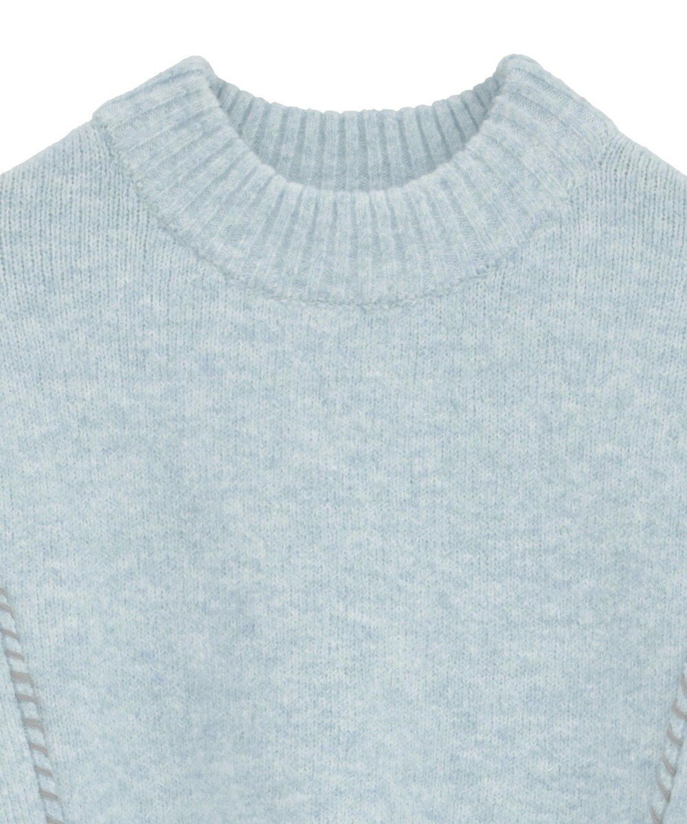 CRAFT STANDARD BOUTIQUE ハンドステッチデザインニットプルオーバー 