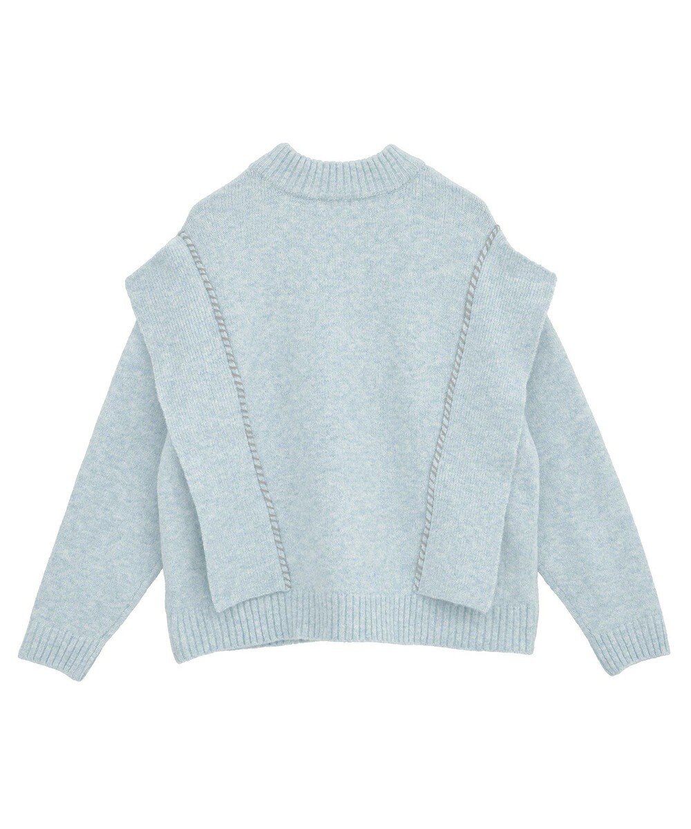 CRAFT STANDARD BOUTIQUE ハンドステッチデザインニットプルオーバー 