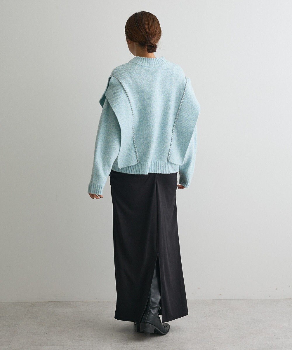 CRAFT STANDARD BOUTIQUE ハンドステッチデザインニットプルオーバー 