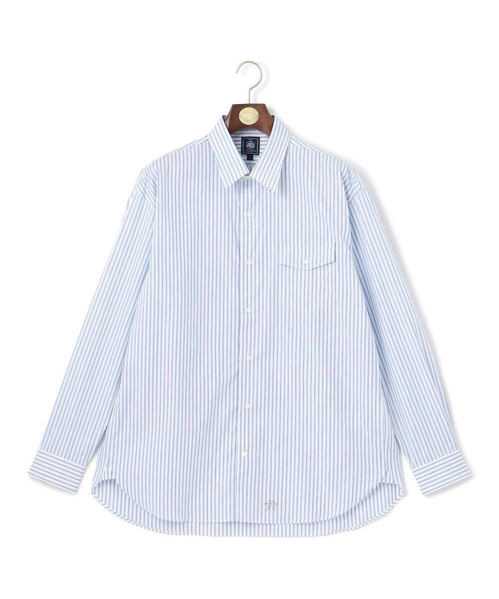 J.PRESS MEN 【J.PRESS ORIGINALS】SOKTAS Regular Collar Shirt / Baggy Fit 