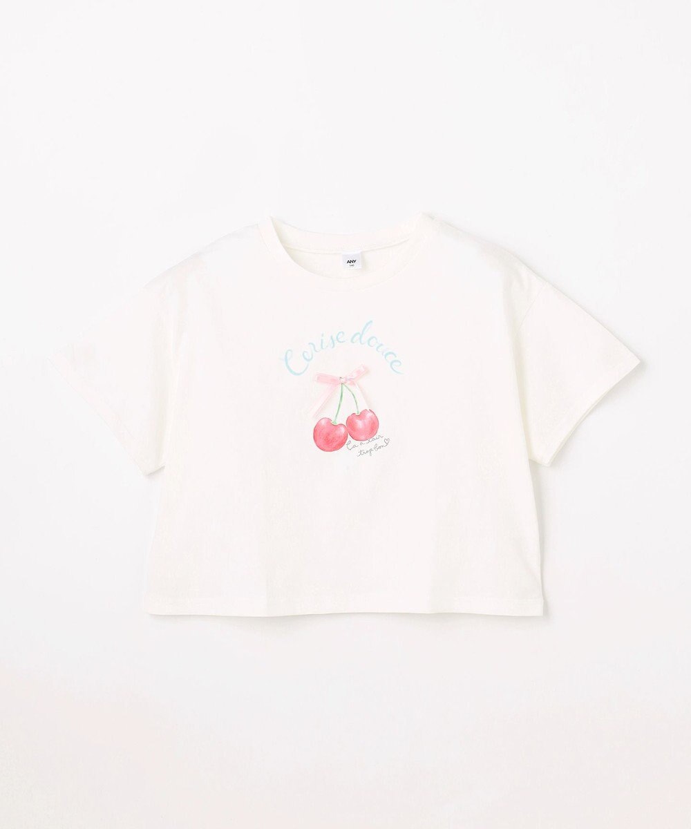 ANY KIDS 【綿100%】オーバーサイズ 半袖Tシャツ 