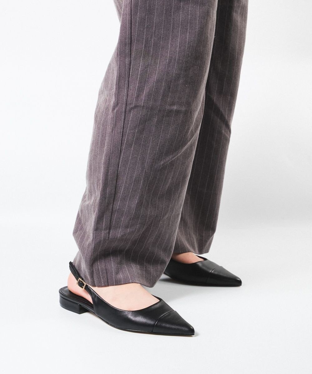 STEVE MADDEN ROWYN ポインテッドスリングバックフラットパンプス 