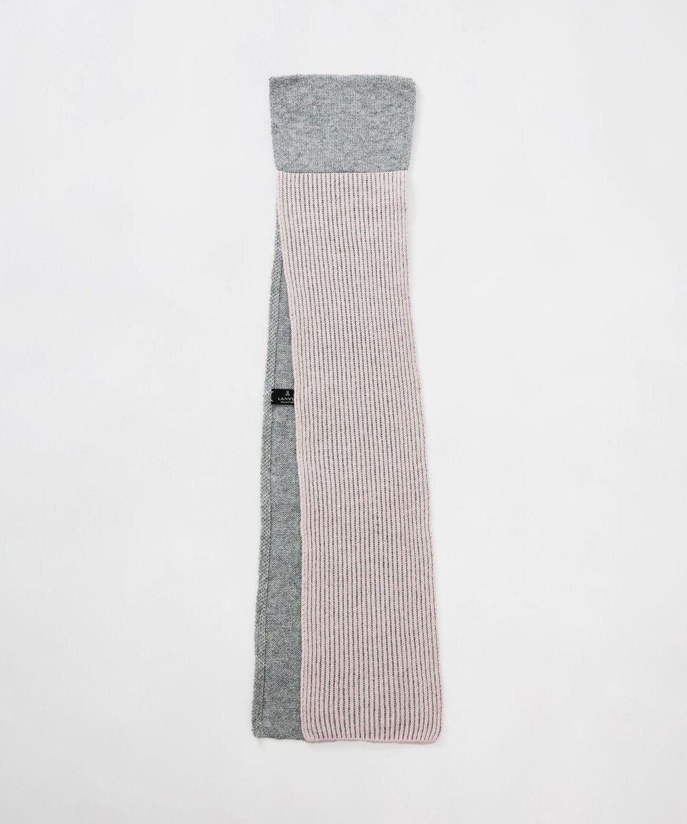 AURORA LANVIN COLLECTION（ランバン コレクション） カシミヤ１００％ニットキャンディマフラー 