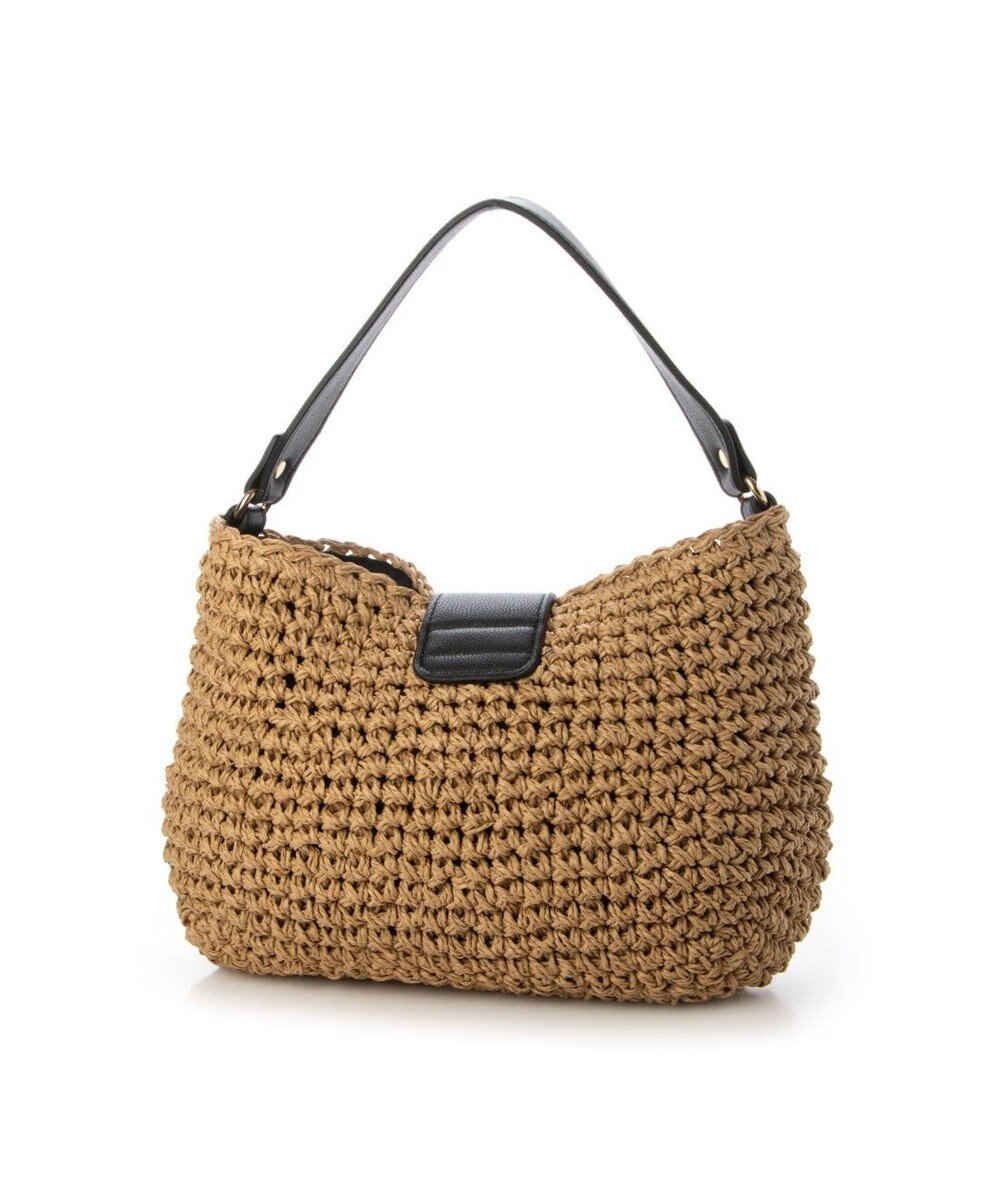 UNBILLION cachecache 差し込みフラップ2wayワンハンドルクロッシェトート 