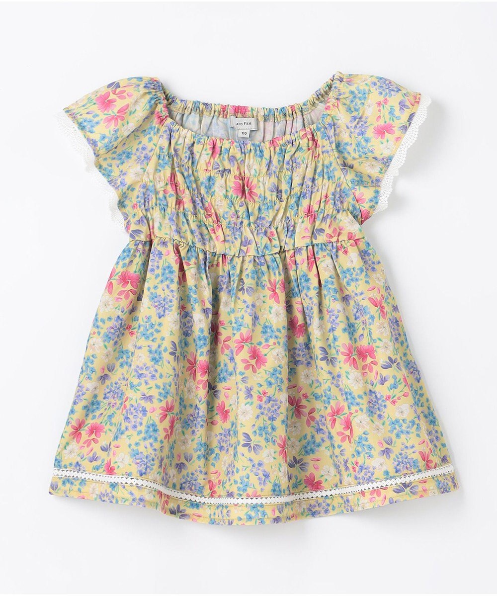 ANY KIDS 花柄 ブラウス 