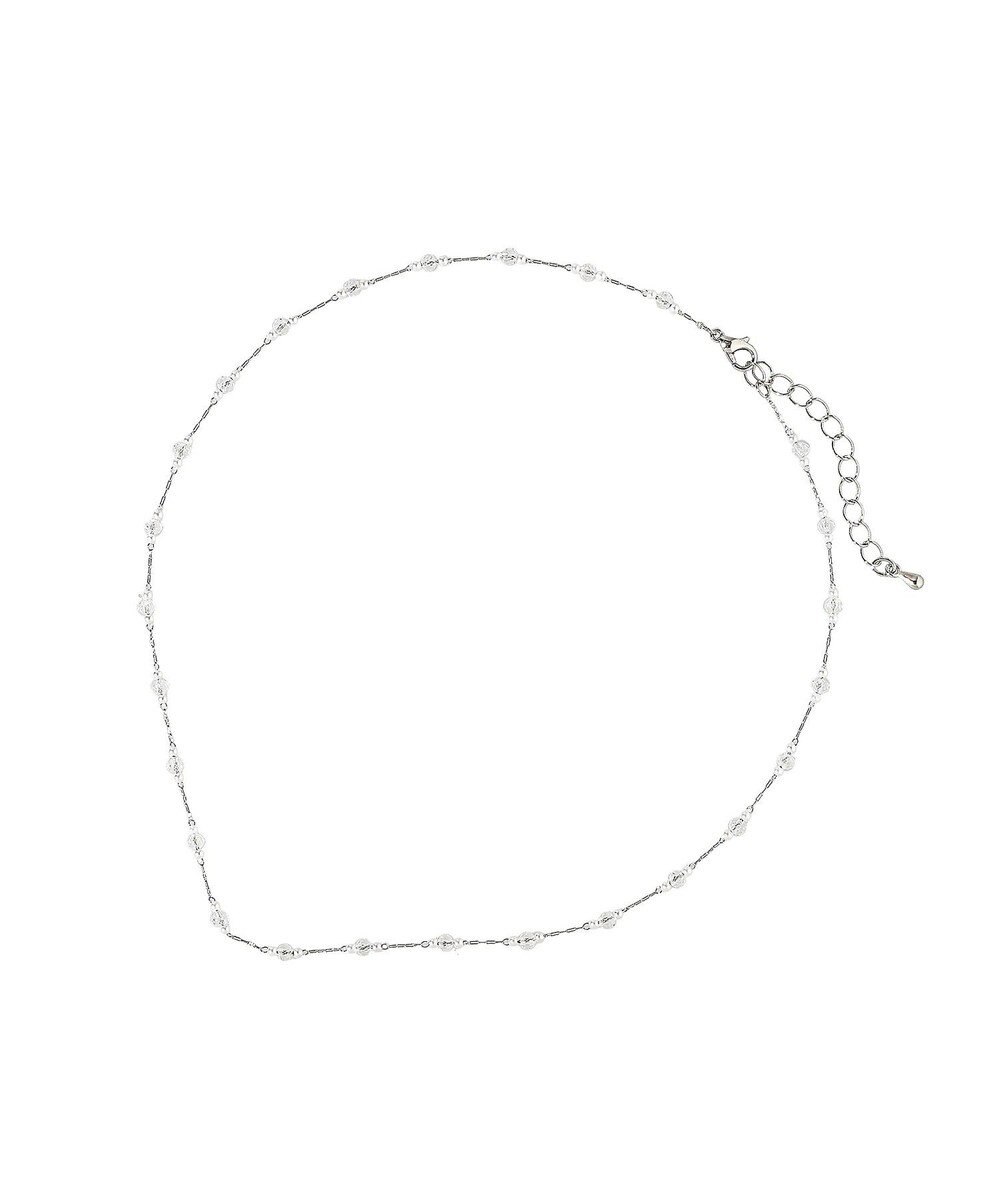 earth music&ecology プチビーズＭＩＸネックレス 