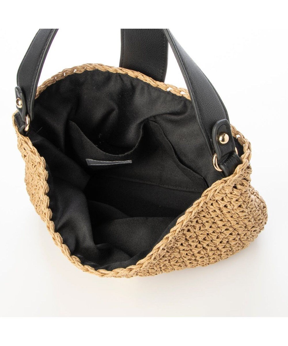 UNBILLION cachecache 差し込みフラップ2wayワンハンドルクロッシェトート 