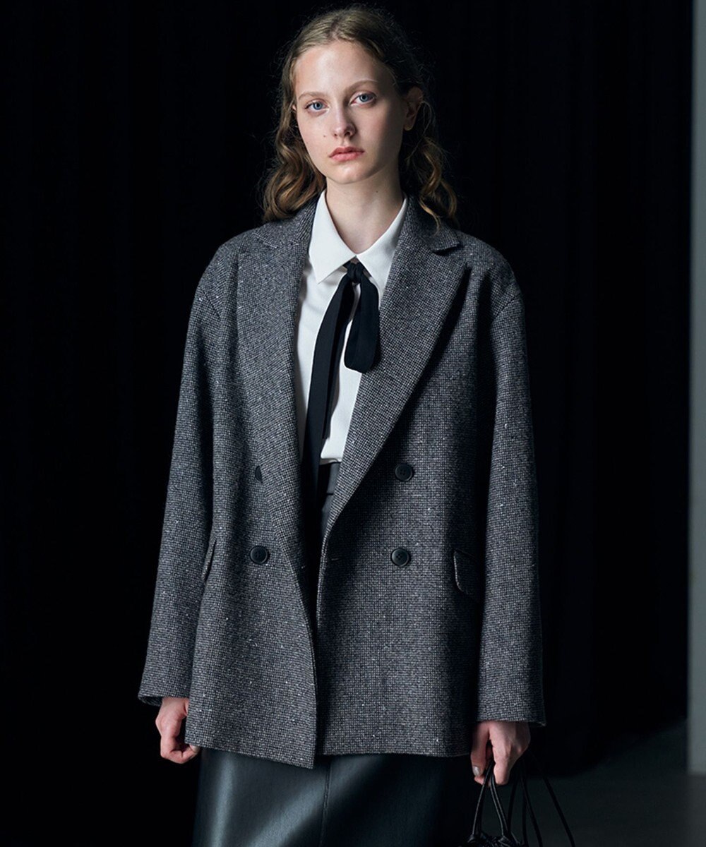 ICB 【30th ANNIVERSARY】 カラーネップツイード ジャコット 