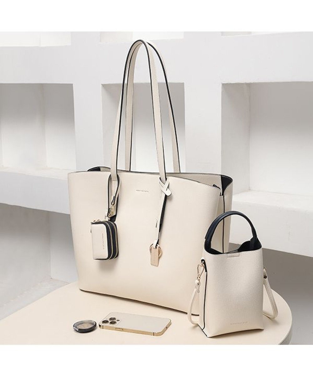 style code 【MERCURYDUO/マーキュリーデュオ】ラージトート スマートショルダー WFキーケース　三点セット 