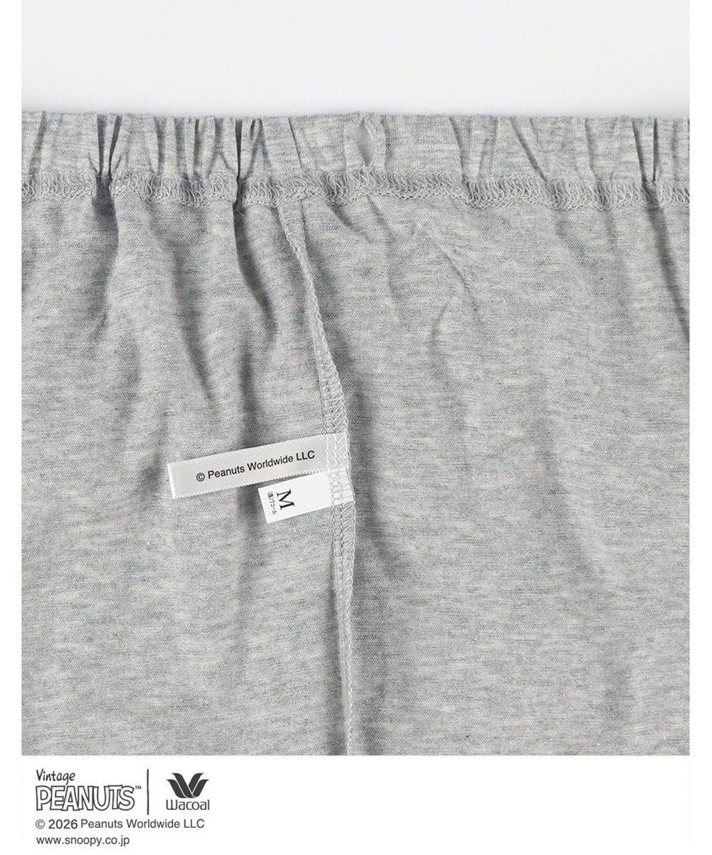 WACOAL PEANUTS パジャマ 長袖 長ズボン 綿100%(本体) スヌーピー レディース FDX561 /ワコール 