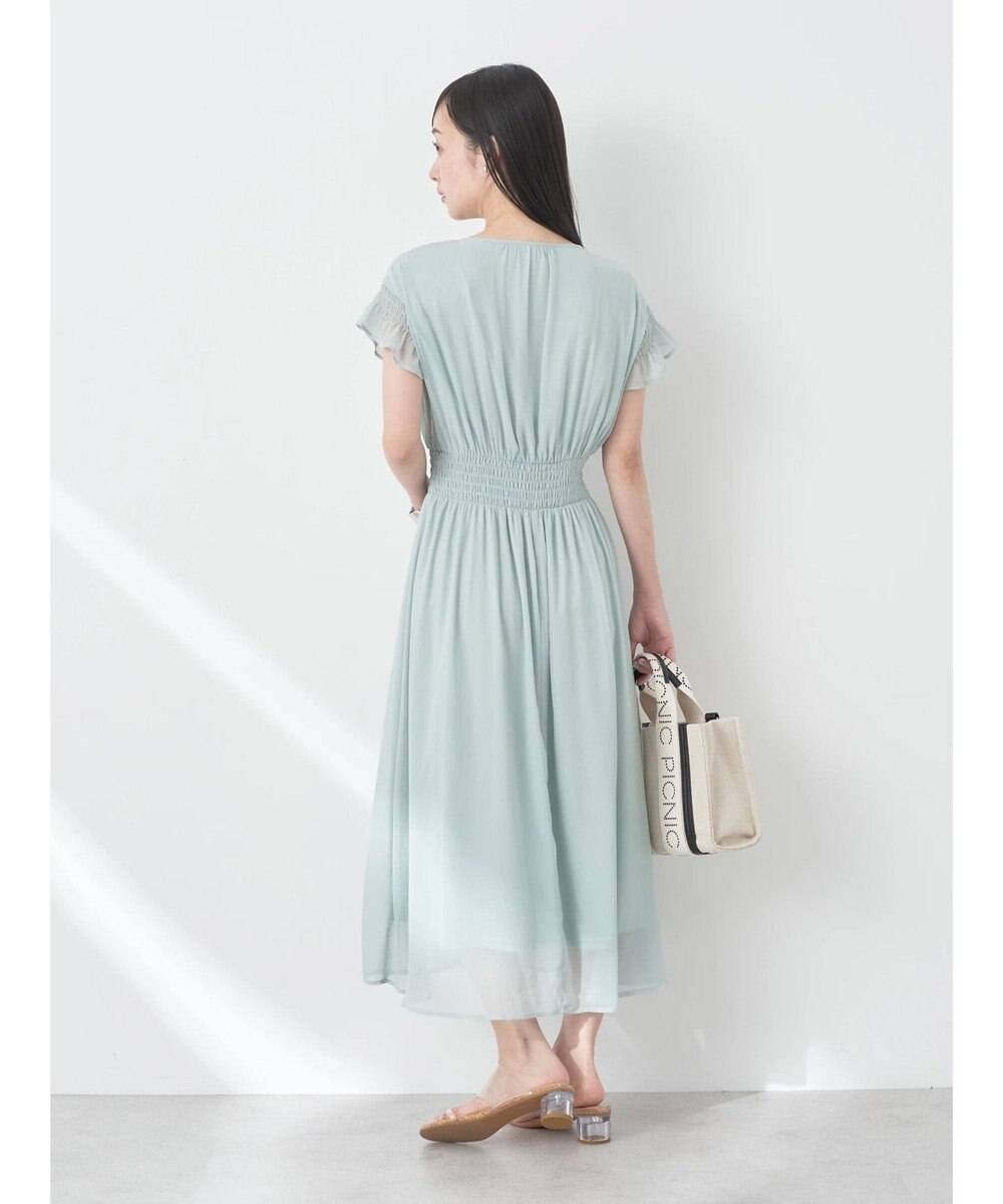 earth music&ecology シャーリングワンピース 