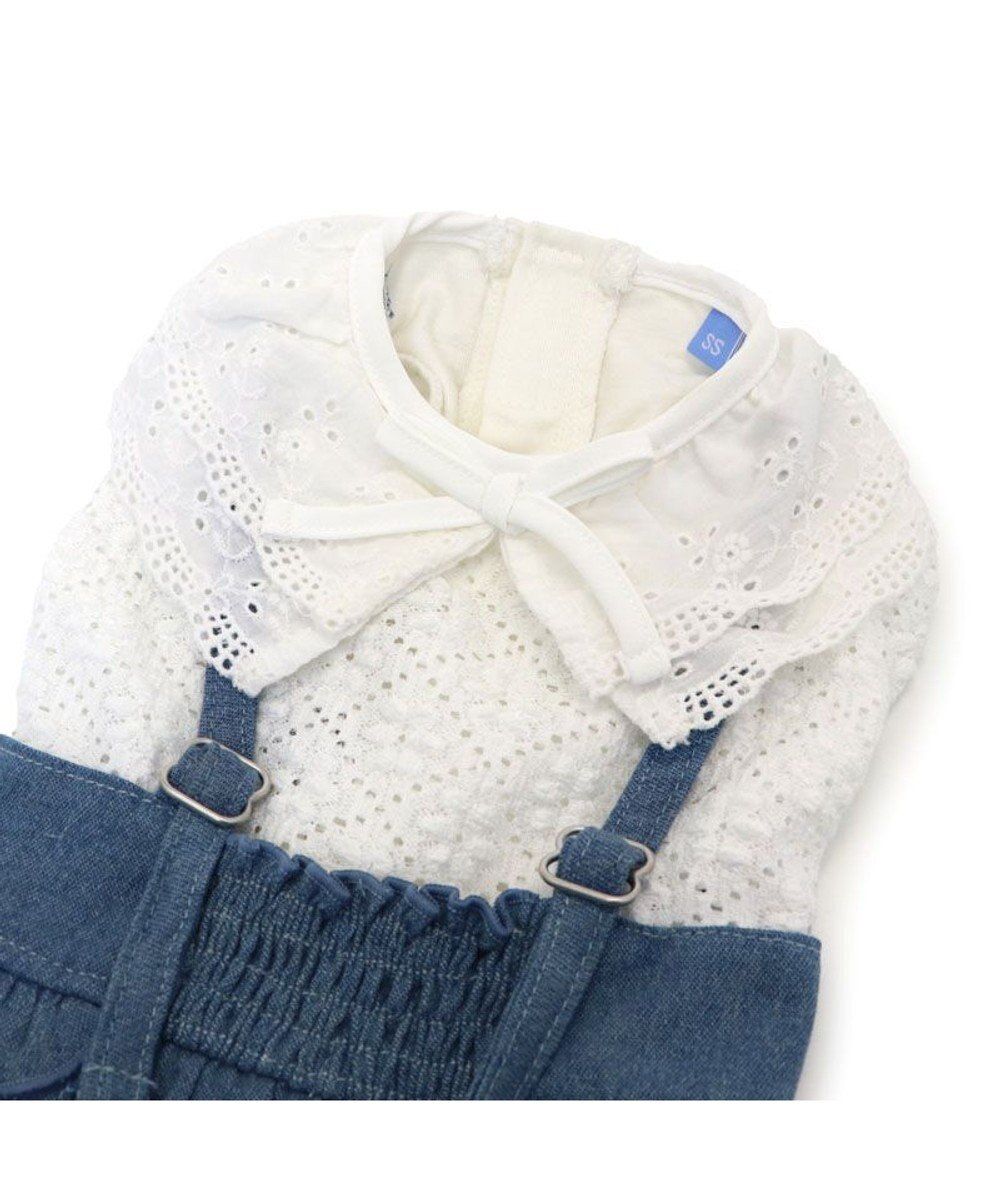 PET PARADISE ペットパラダイス レース襟 スカートつなぎ 小型犬　 