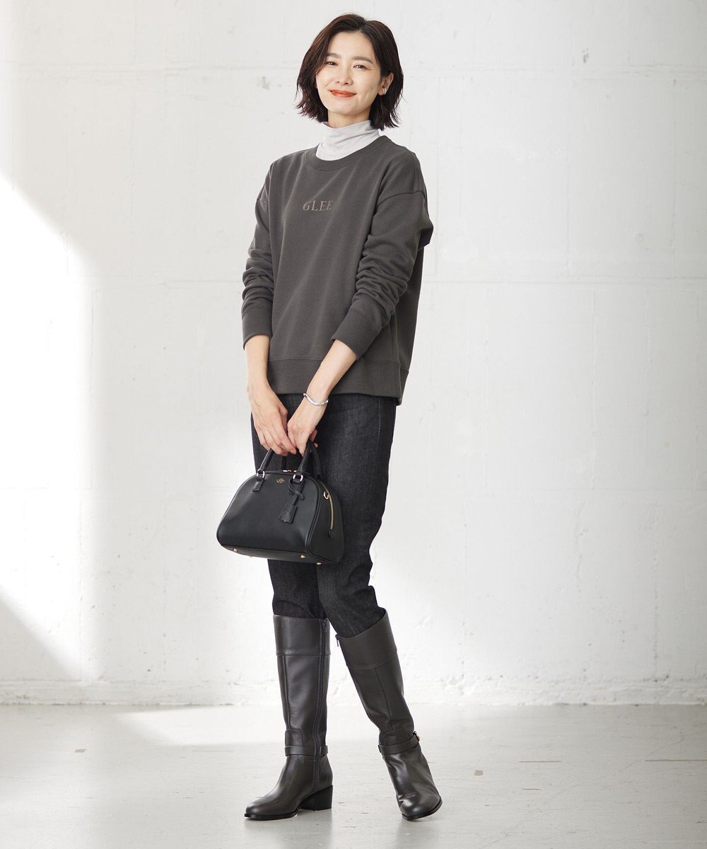 J.PRESS LADIES ロゴ 裏毛 カットソー 