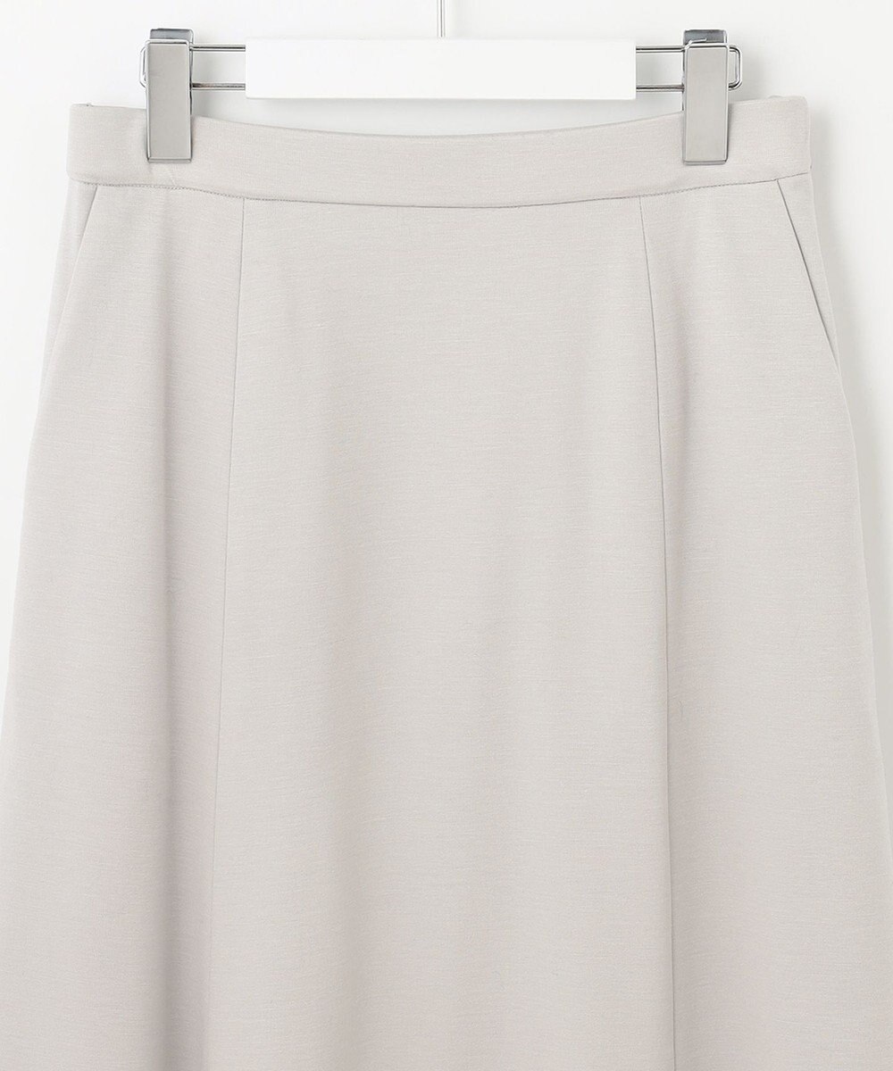 自由区 【好評につき追加生産/洗える】WASHABLEPONTE セミフレアスカート 