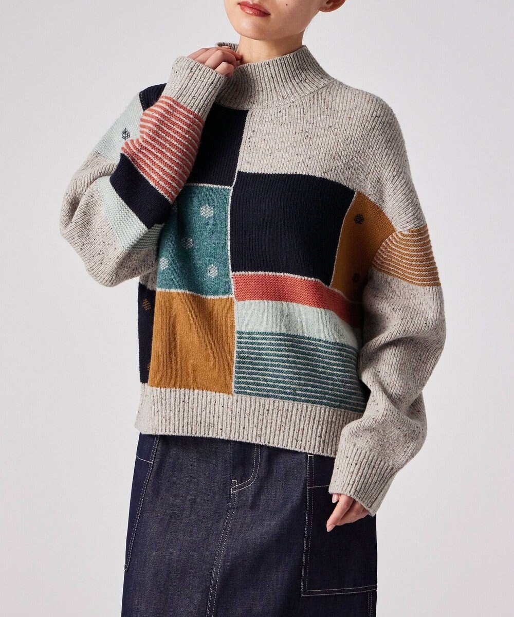 Paul Smith Dice パッチワーク ニット 