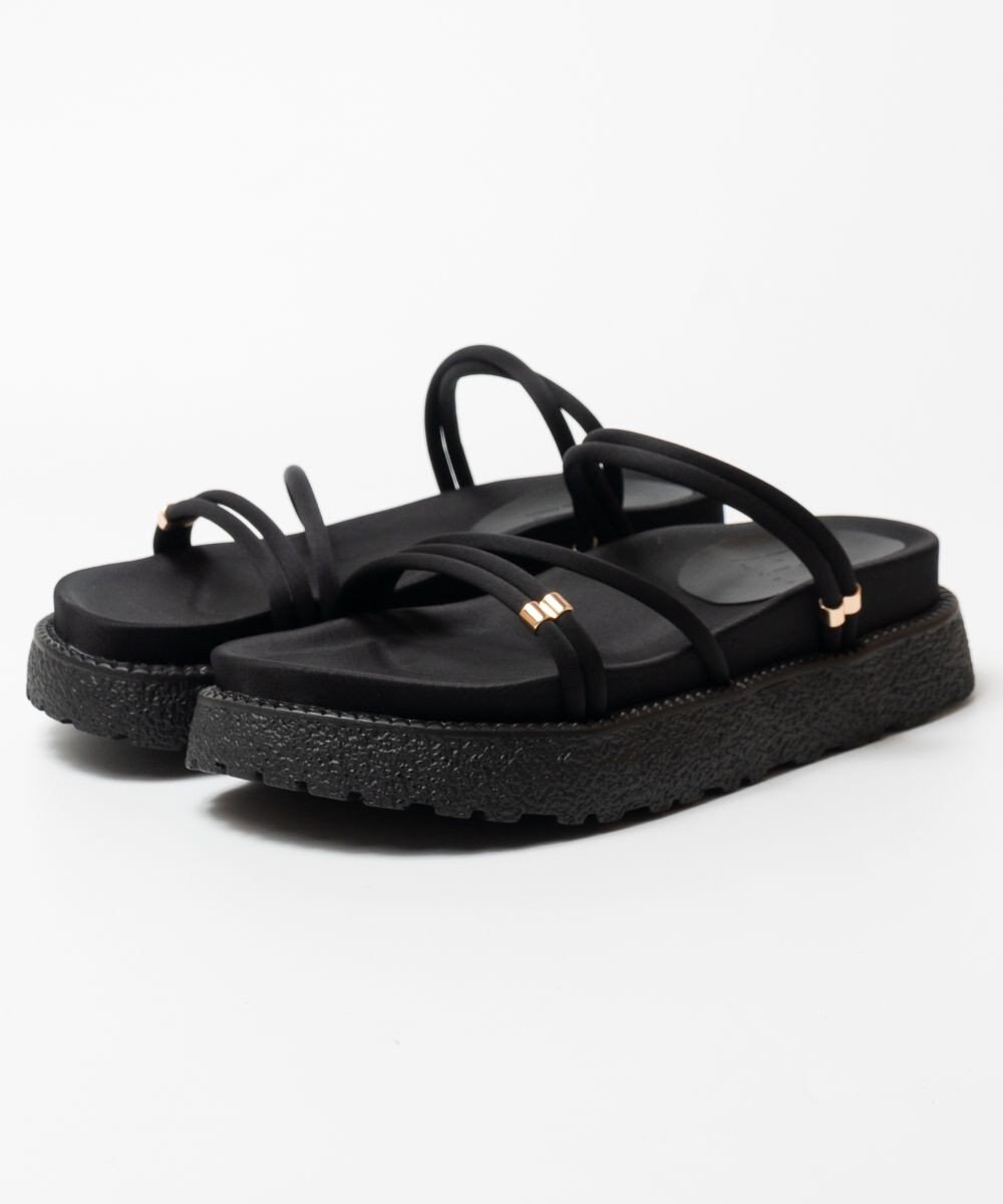 BONTRE 【MIONOTIS/ミオノティス】ナローベルト厚底2WAYサンダル /626B 