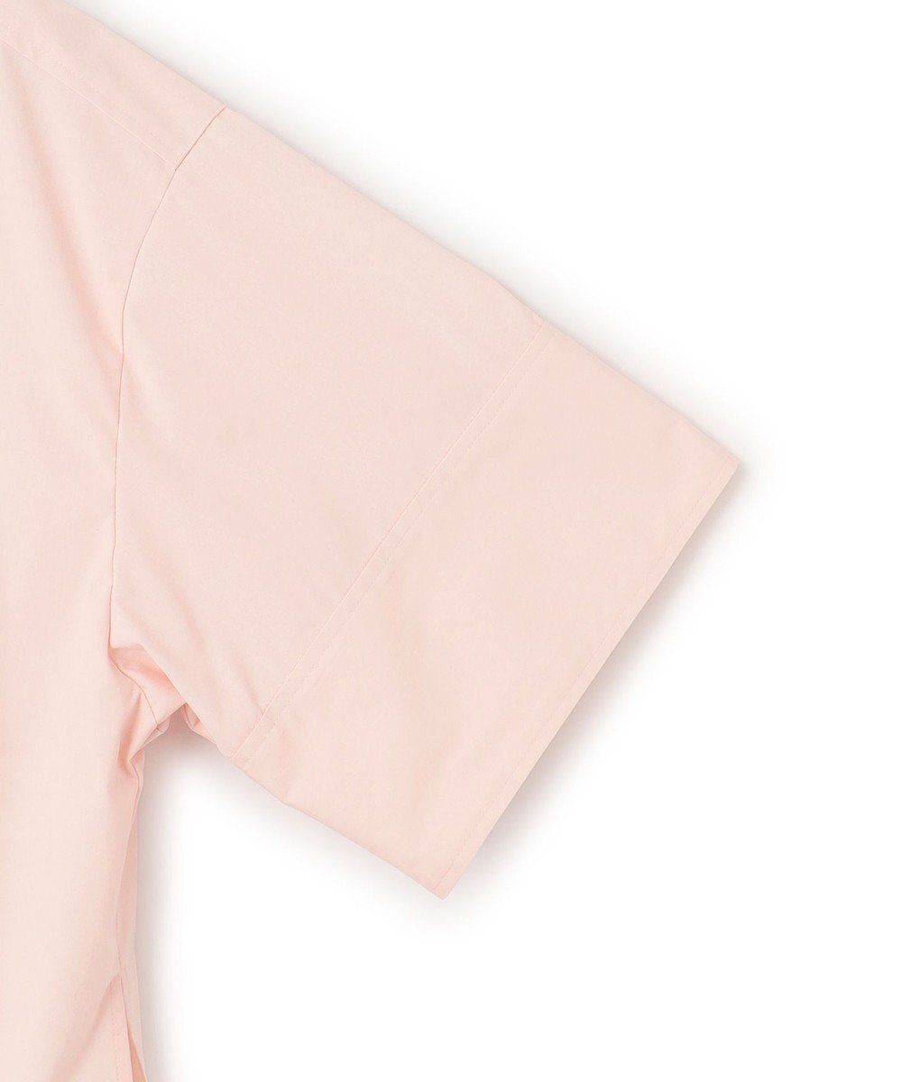 NAVE 【ReNAVE・セットアップ可/洗える/接触冷感/UVケア】コットンポリブロード クロップドシャツ 