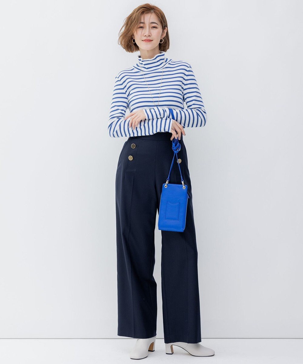 23区 オーガニックコットンリブ カットソー 