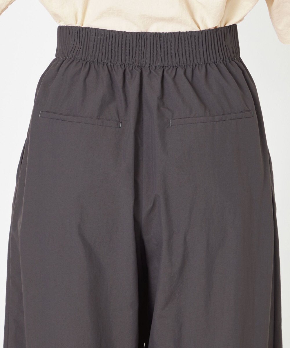 NAVE 【ReNAVE・洗える/撥水加工/接触冷感/UVケア/セットアップ】ナイロンタスラン ワイドパンツ 