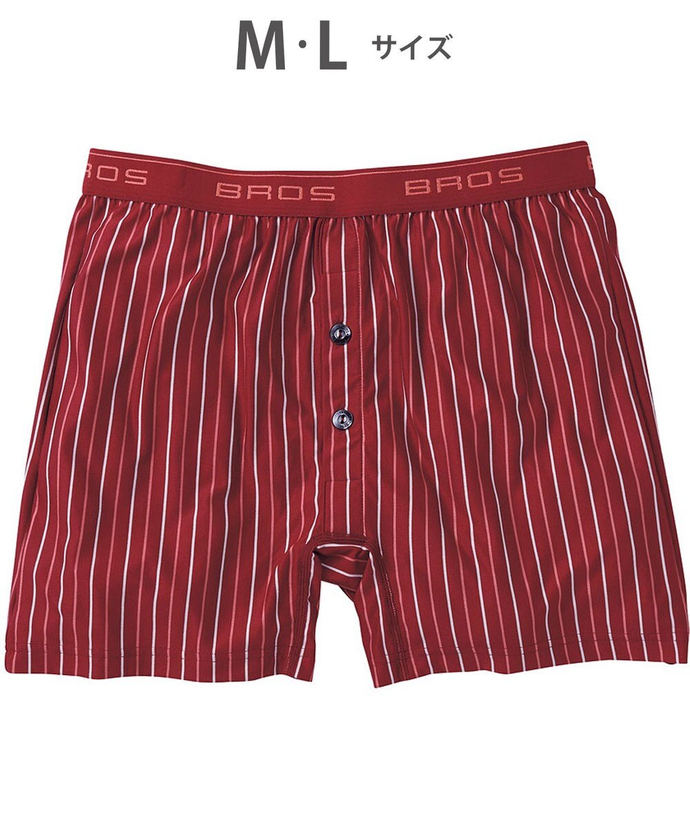 WACOAL MEN トランクス　しめつけすぎずダブつかない。　ストレッチ素材　スリムスタイル　前開き　GT4110　/ブロス 