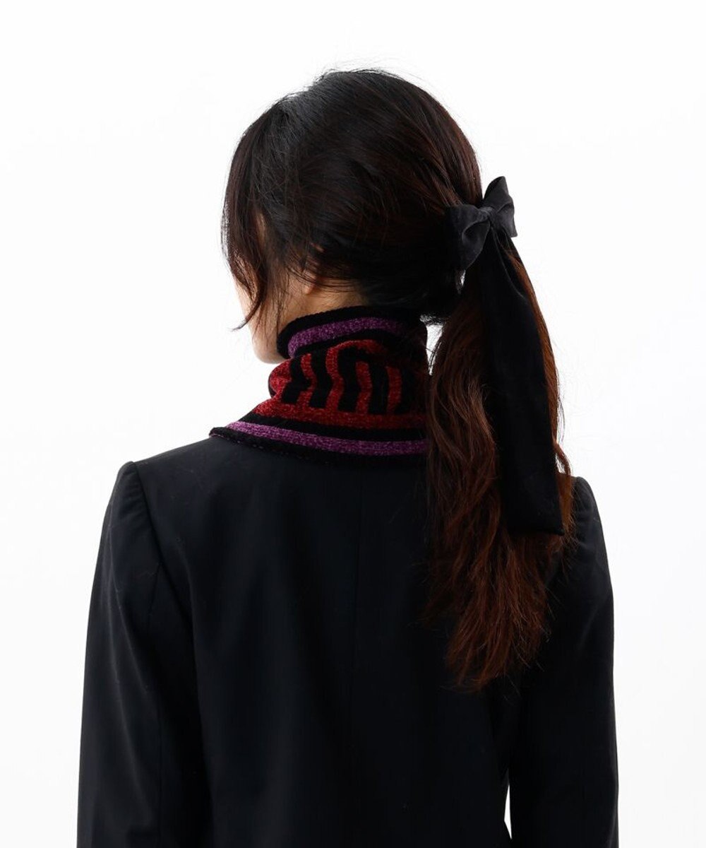 AURORA 【 ANNA SUI（アナ スイ）】差し込みモールマフラー(WASH) 