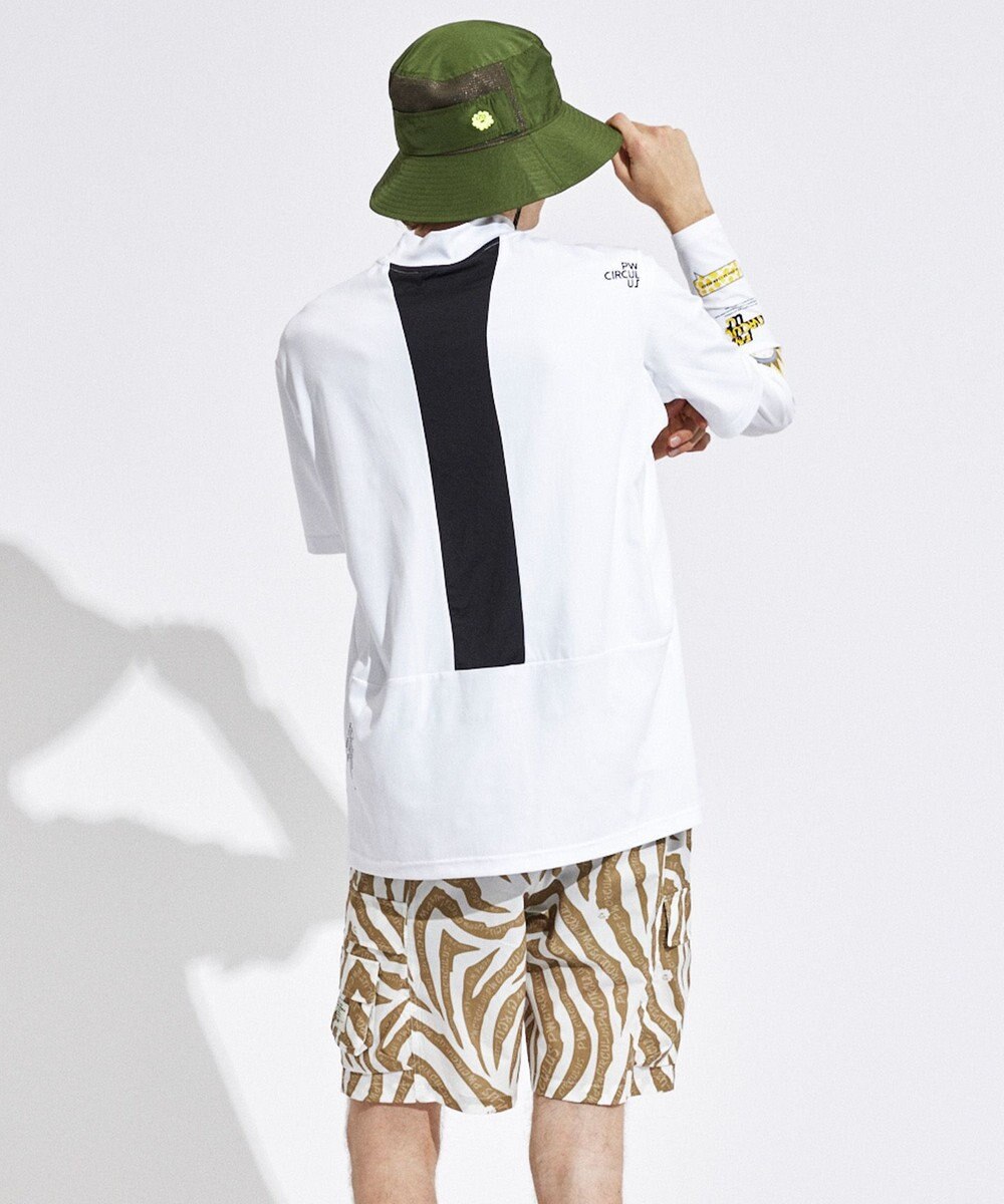 PW CIRCULUS 【UVカット / 吸水速乾 / 伸縮性抜群】【MEN】NEW バックメッシュモック T 