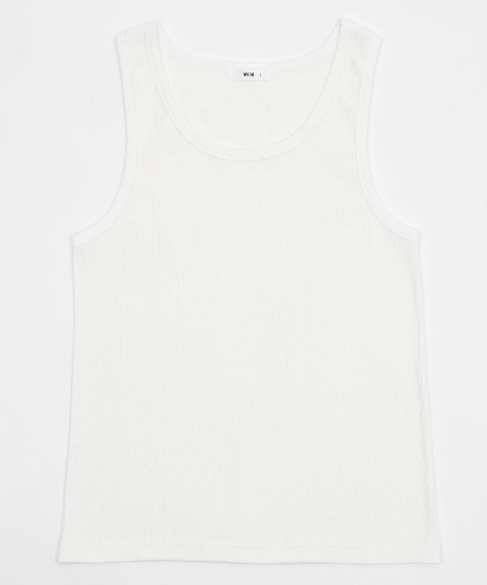 WEGO リブタンクトップ 