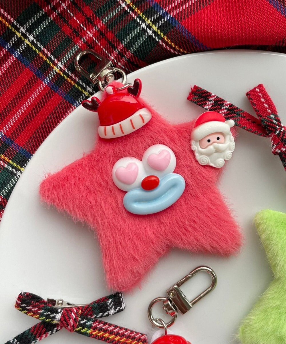 WEGO ミニメリクリお星さまモンスターぬいぐるみキーホルダー 