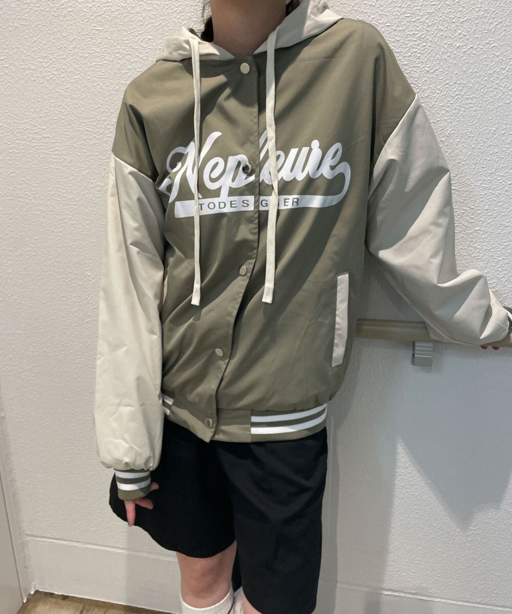 WEGO フード付きブルゾン 