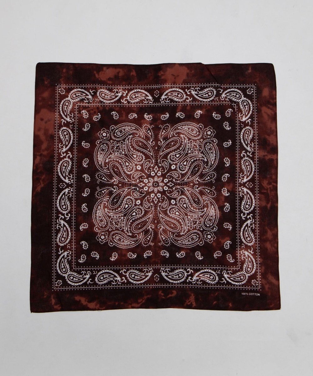 WEGO ペイズリーバンダナ 