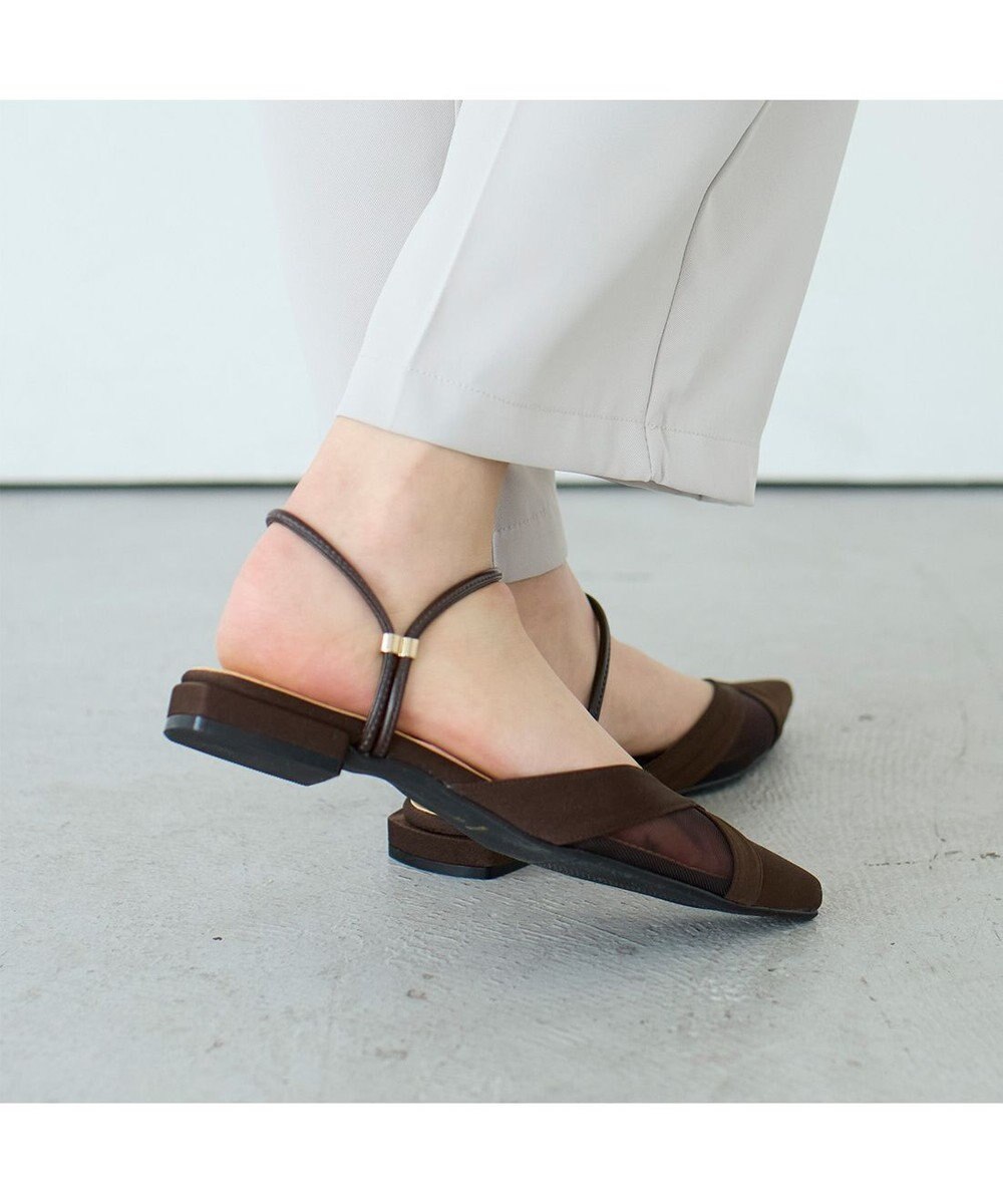 MODE ET JACOMO <carino>【２WAY】バックベルトサンダルパンプス 