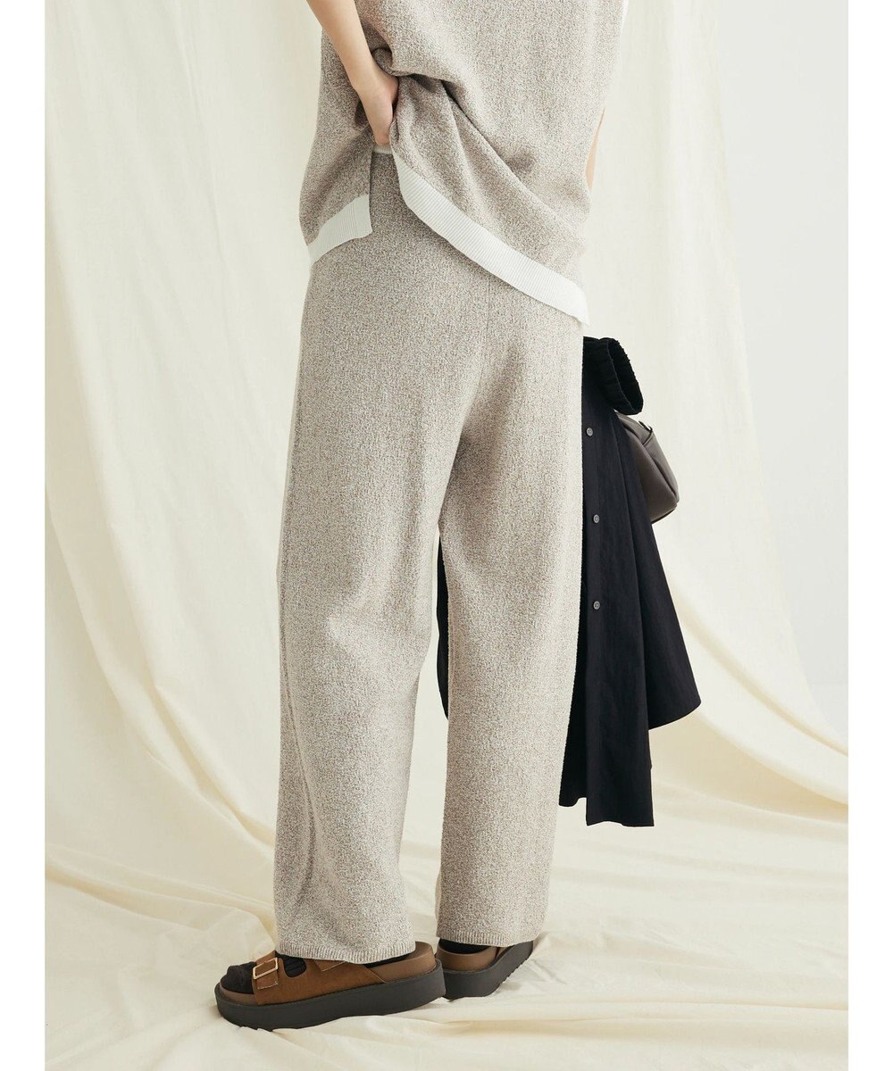 CRAFT STANDARD BOUTIQUE リンクス編みニットパンツ 