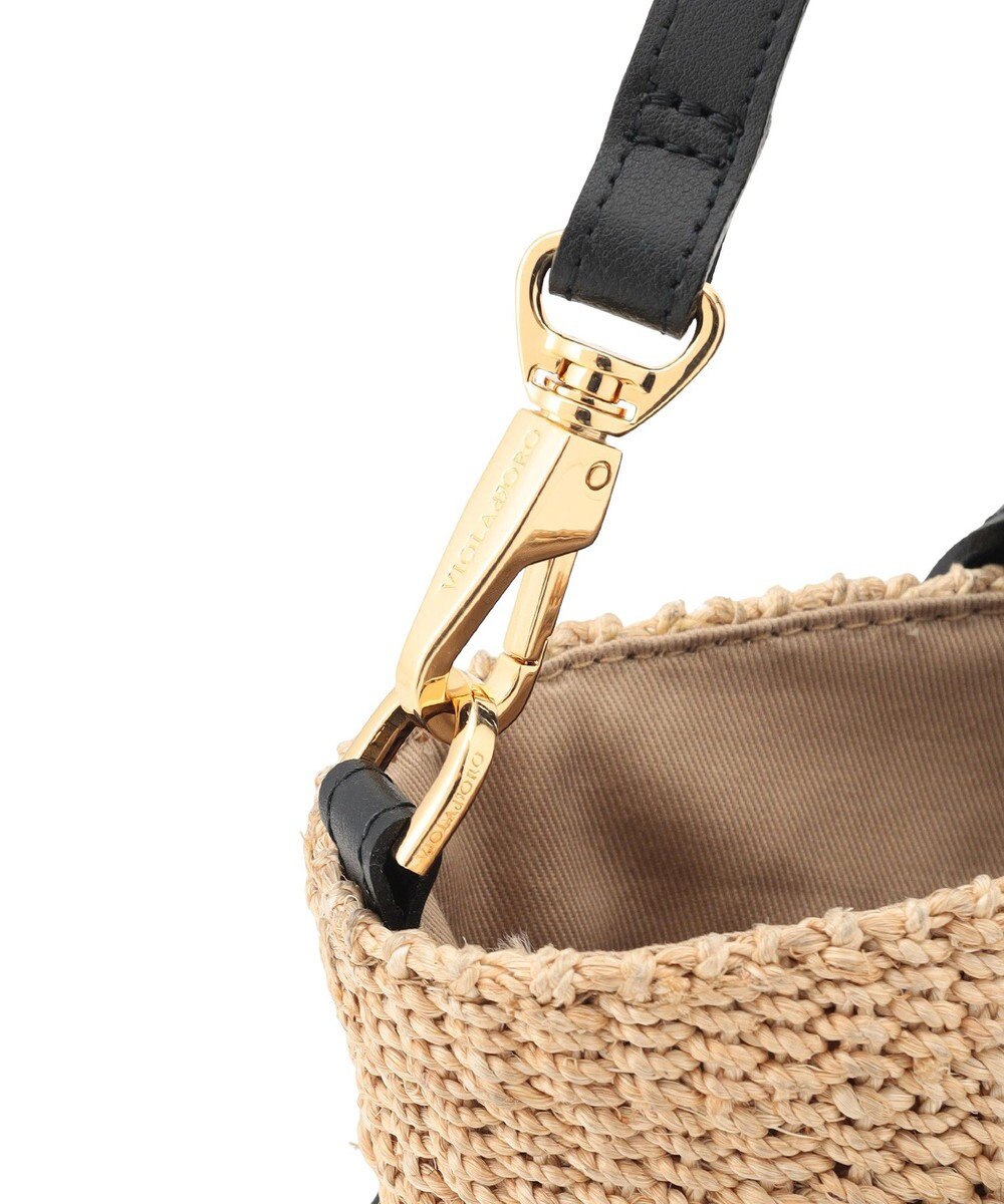 23区 VIOLAd'ORO アバカ 2WAY トートバッグ 