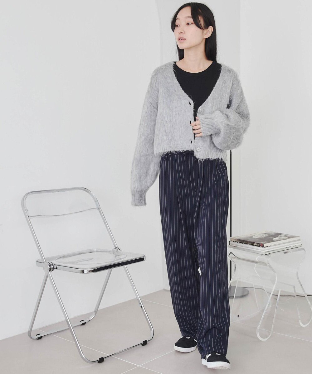 WEGO ファータッチニットショートカーデ 