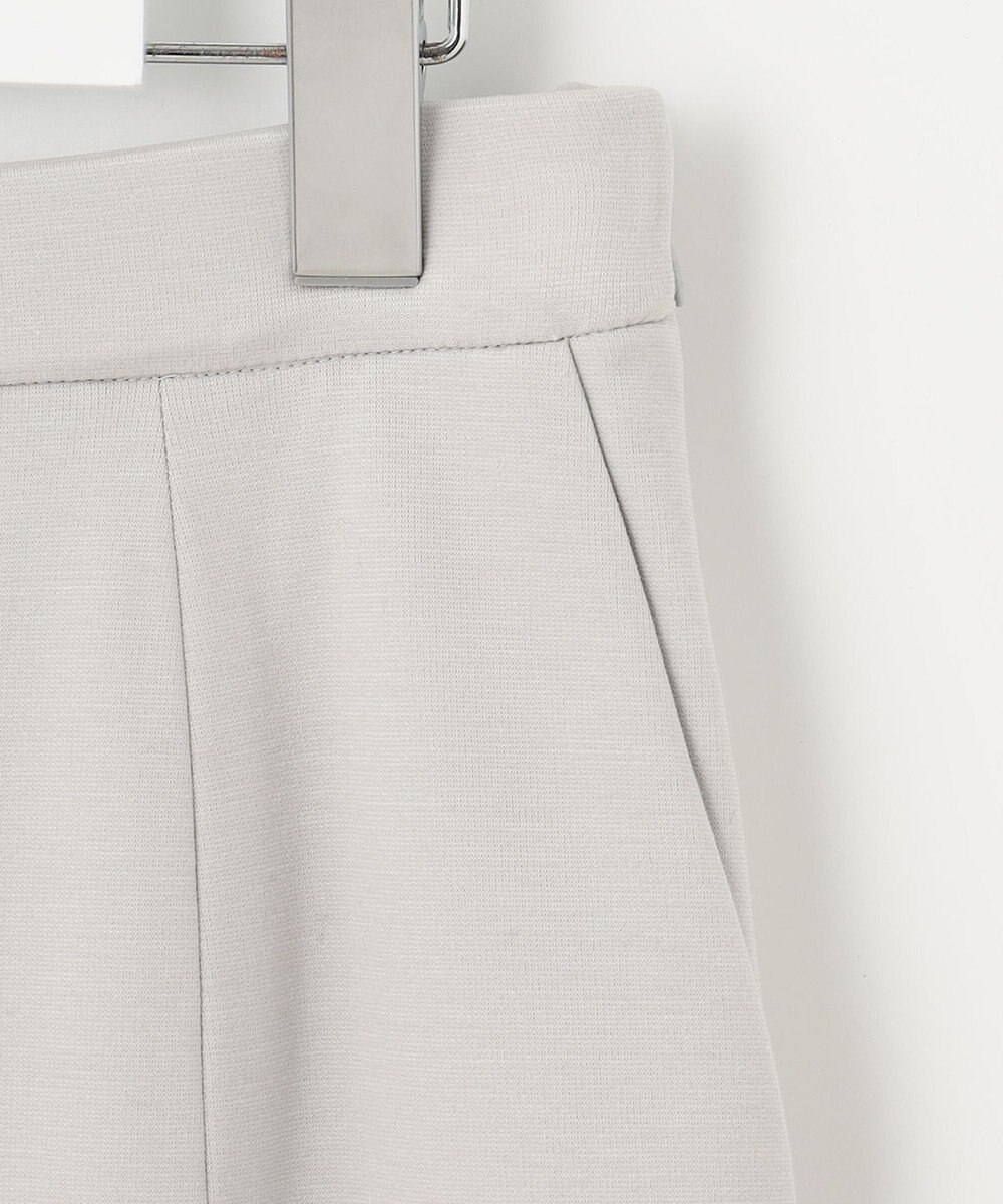 自由区 【好評につき追加生産/洗える】WASHABLEPONTE セミフレアスカート 