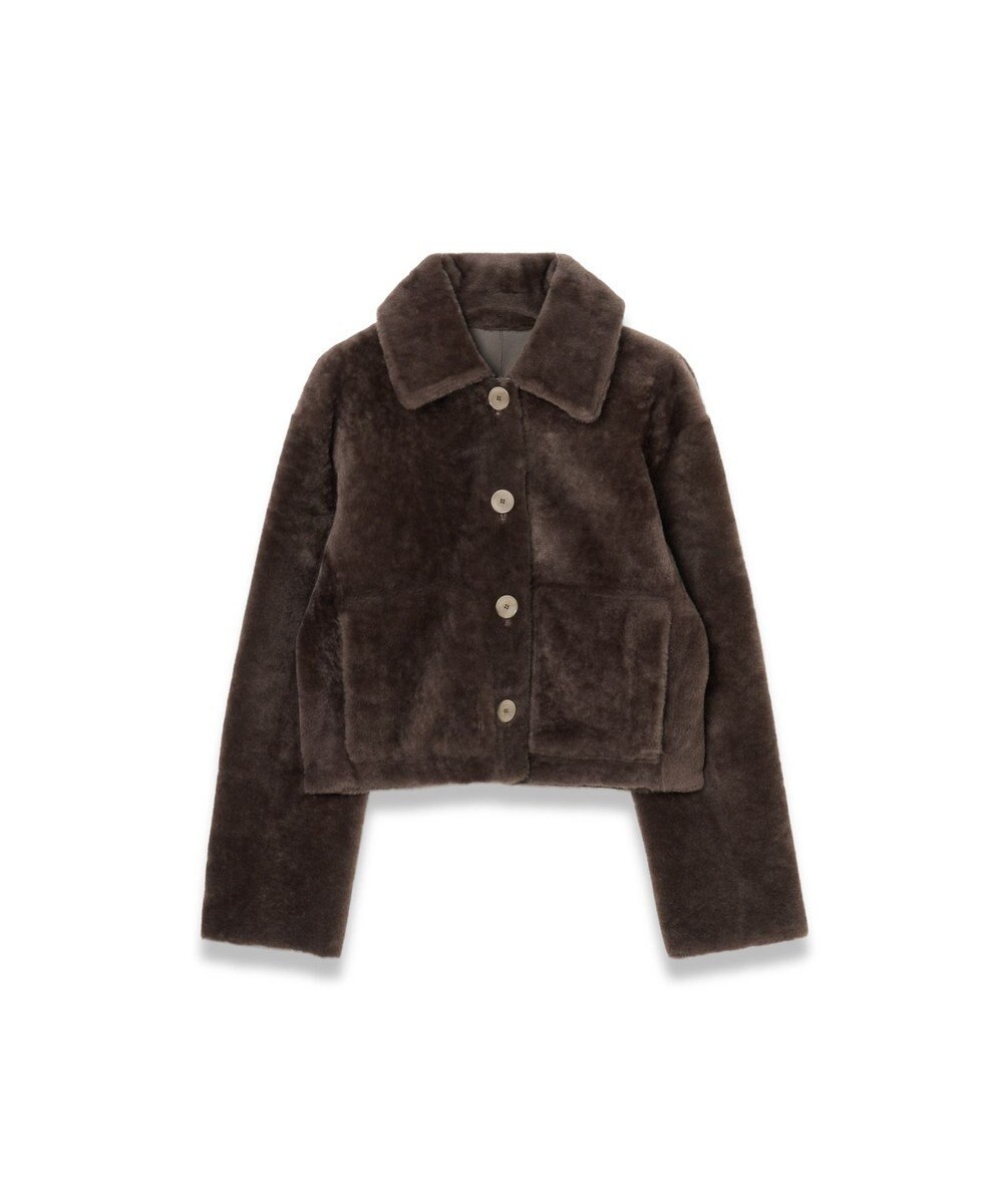 JOSEPH リバーシブル ソフトシアリングジャケット 