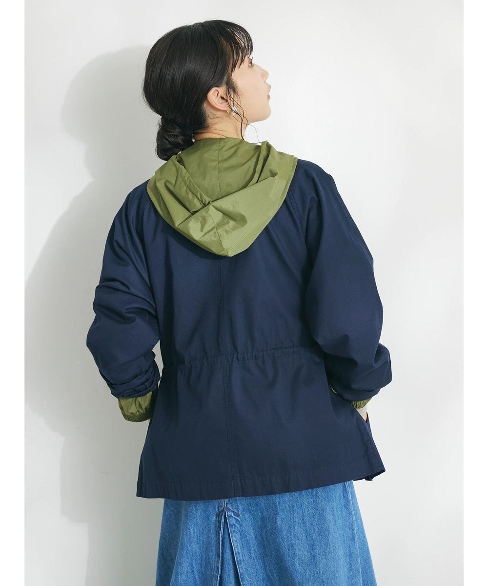 CRAFT STANDARD BOUTIQUE コットンギャバジンノーカラーＺＩＰブルゾン 