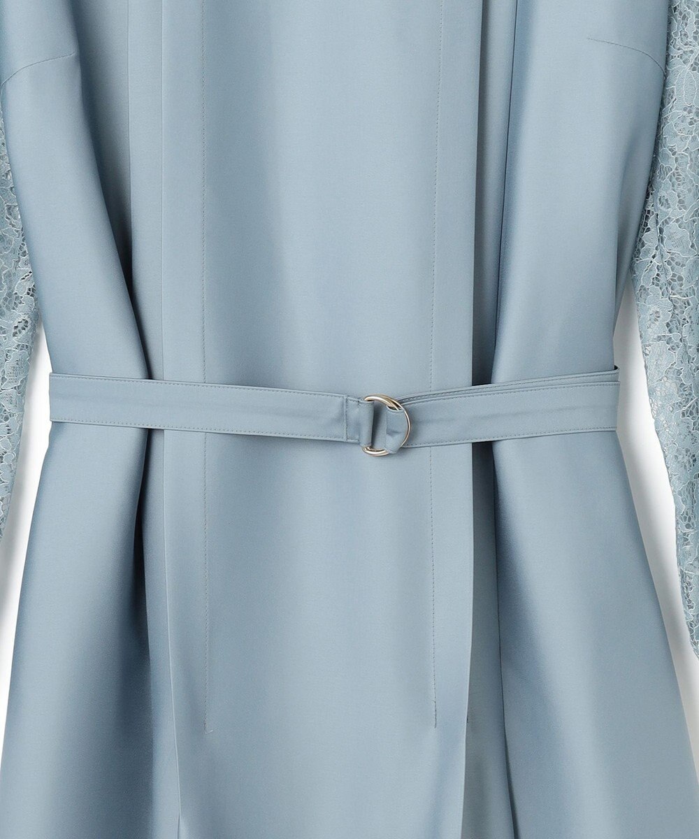 23区 【APPLAUDIR】ノーブルサテン レースコンビドレス 