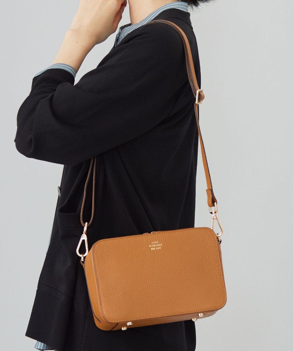 J.PRESS LADIES 【2way】レザー ショルダー バッグ 