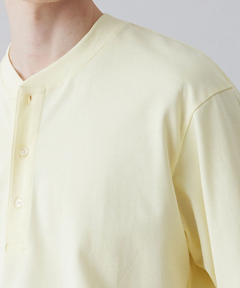 UNFILO MENS 多機能 ヘンリーネックＴシャツ 