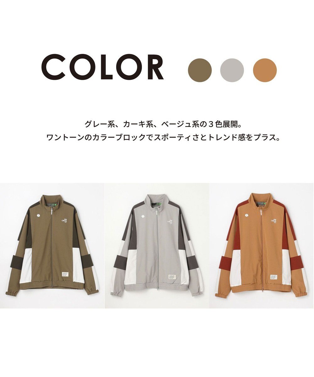 PW CIRCULUS 【ストレッチ素材】【MEN】トラックジャケット ゴルフ 