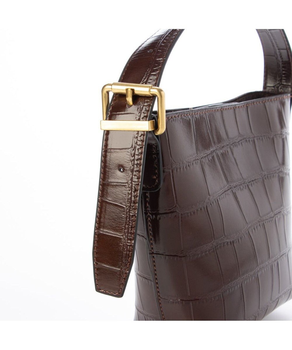 UNBILLION カシュカシュ cachechche / クロコ型押し2wayミニショルダー 