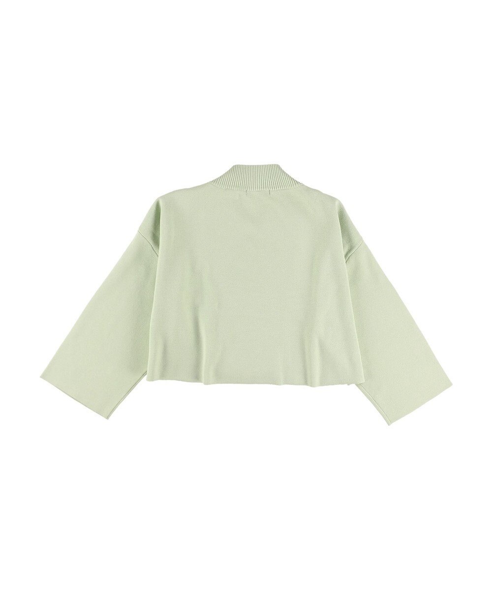 Green Parks ショート丈ミラノリブカーディガン 